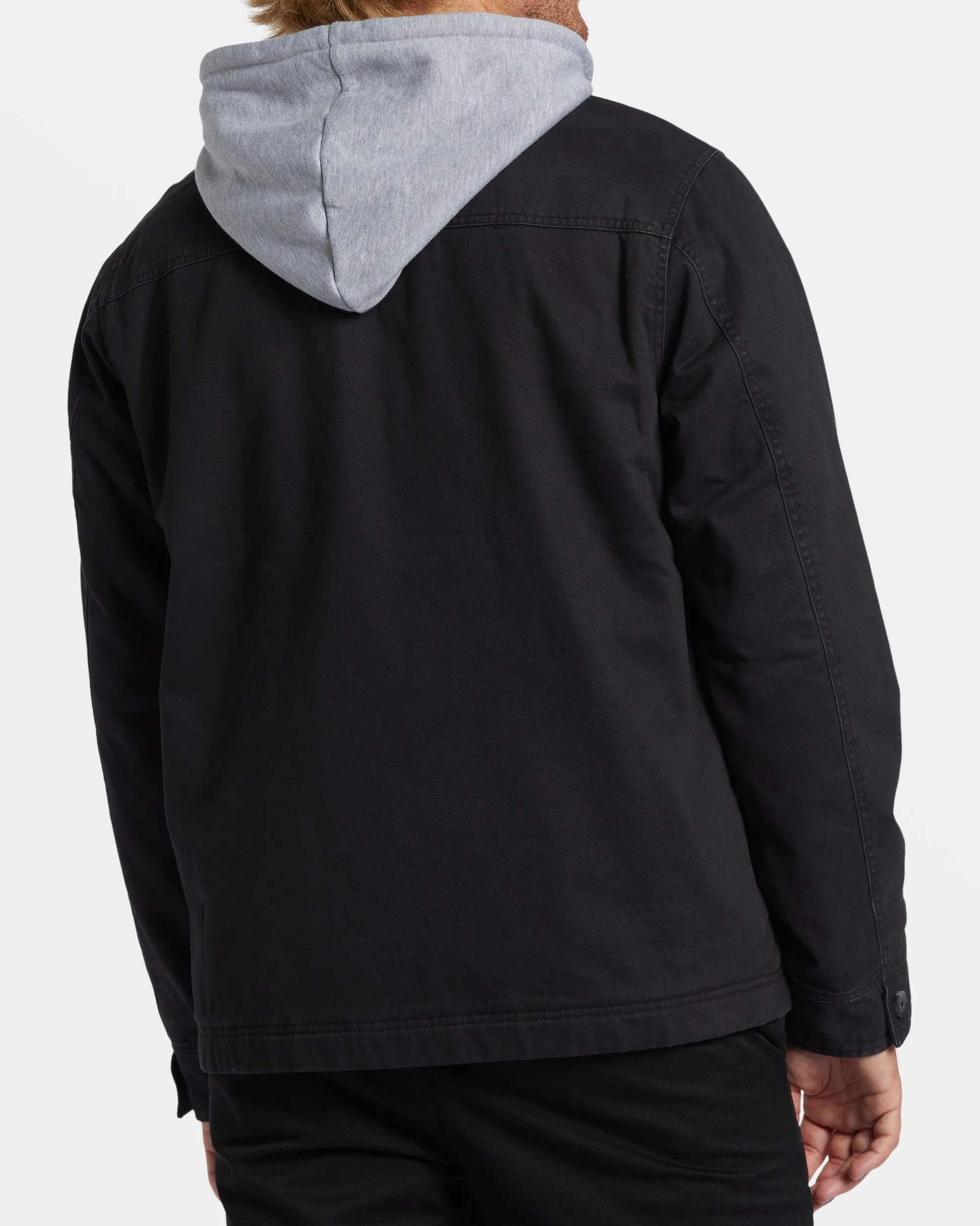 Barlow Hooded Jacket - Washed Black sold by Billabong product image thumbnail 2