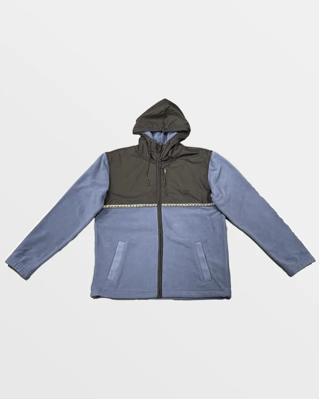 Boundary Lite Zip Hoodie - Slate Blue sold by Billabong