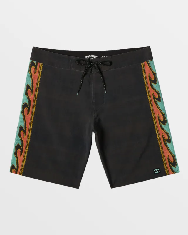 D Bah Pro 18" Boardshorts - Asphalt sold by Billabong