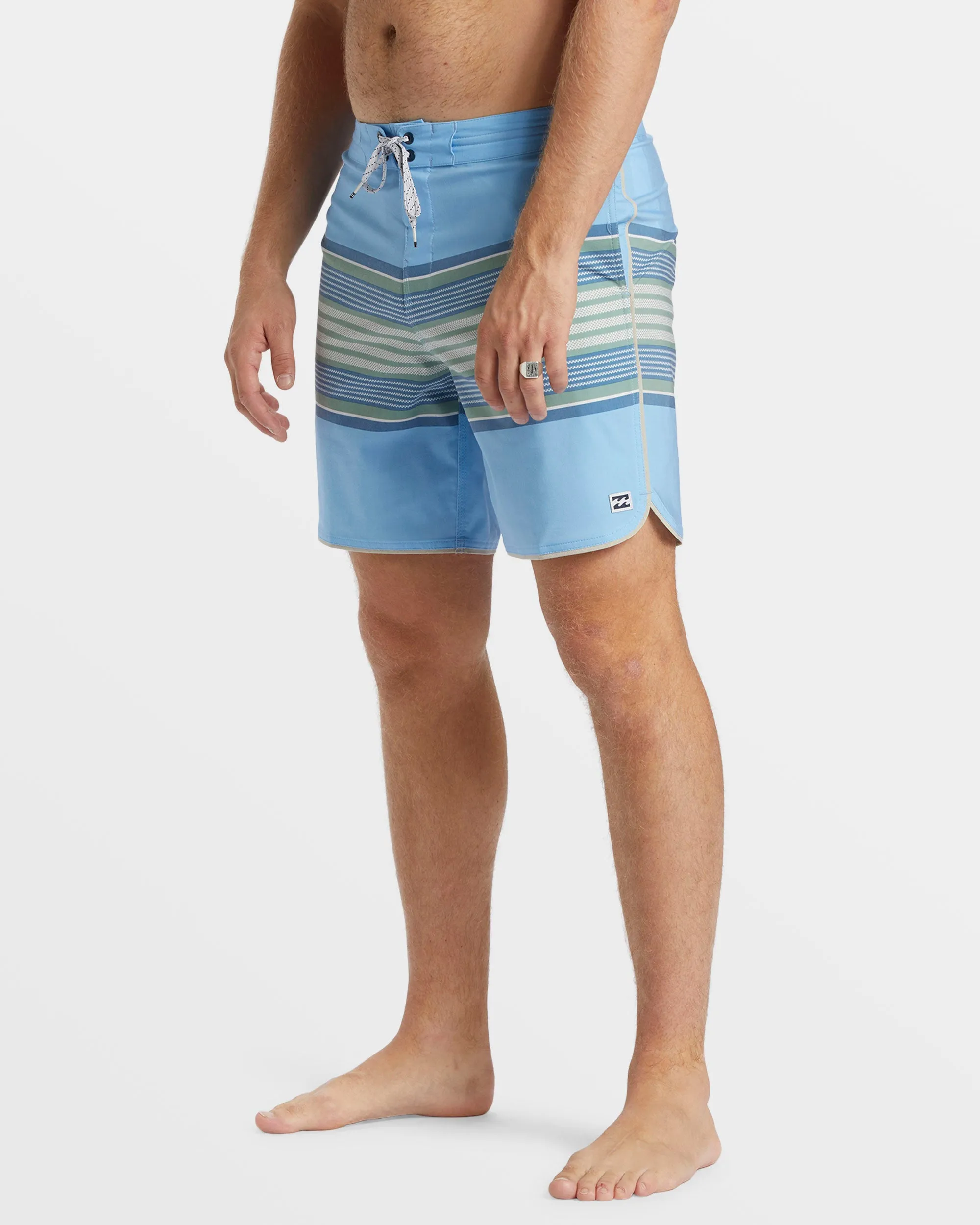 73 Lo Tide 18" Boardshorts - Blue Wash sold by Billabong product image thumbnail 4