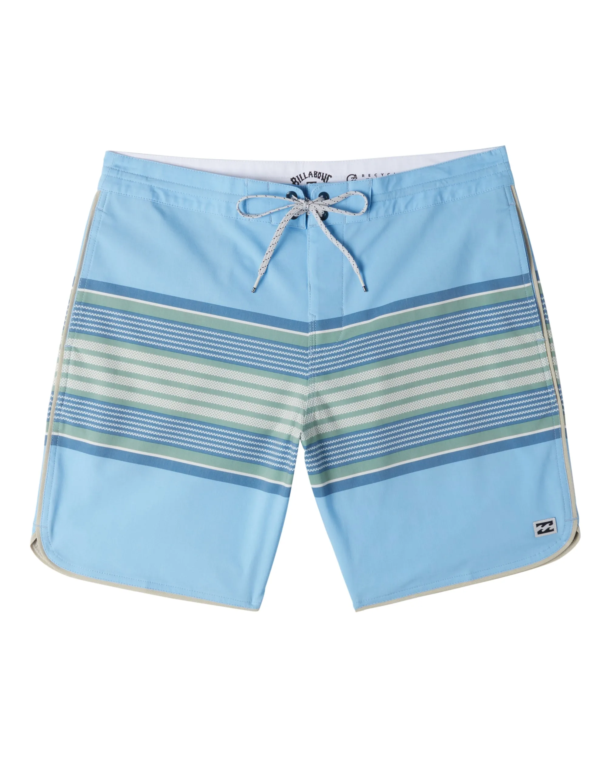 73 Lo Tide 18" Boardshorts - Blue Wash sold by Billabong