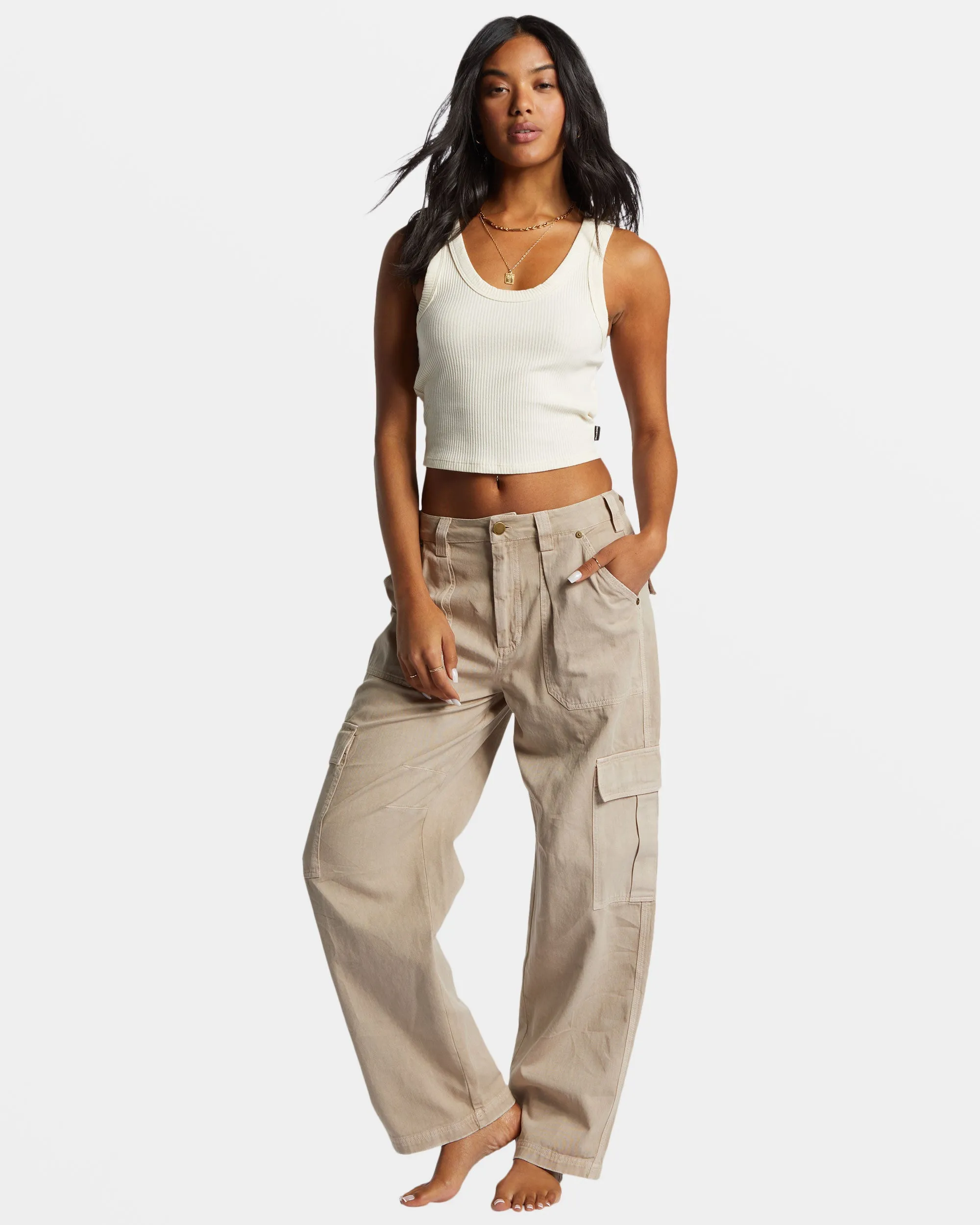 Rerun Tank Top - White Cap sold by Billabong product image thumbnail 5