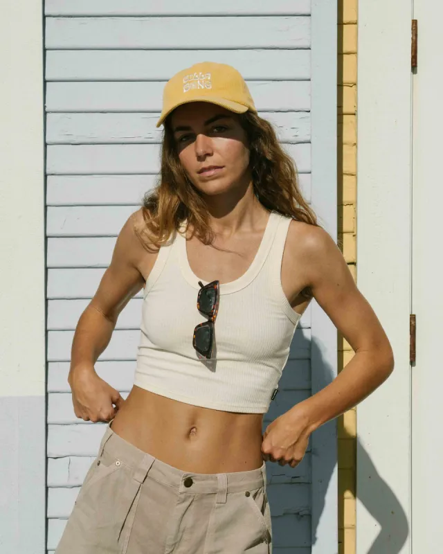 Rerun Tank Top - White Cap sold by Billabong