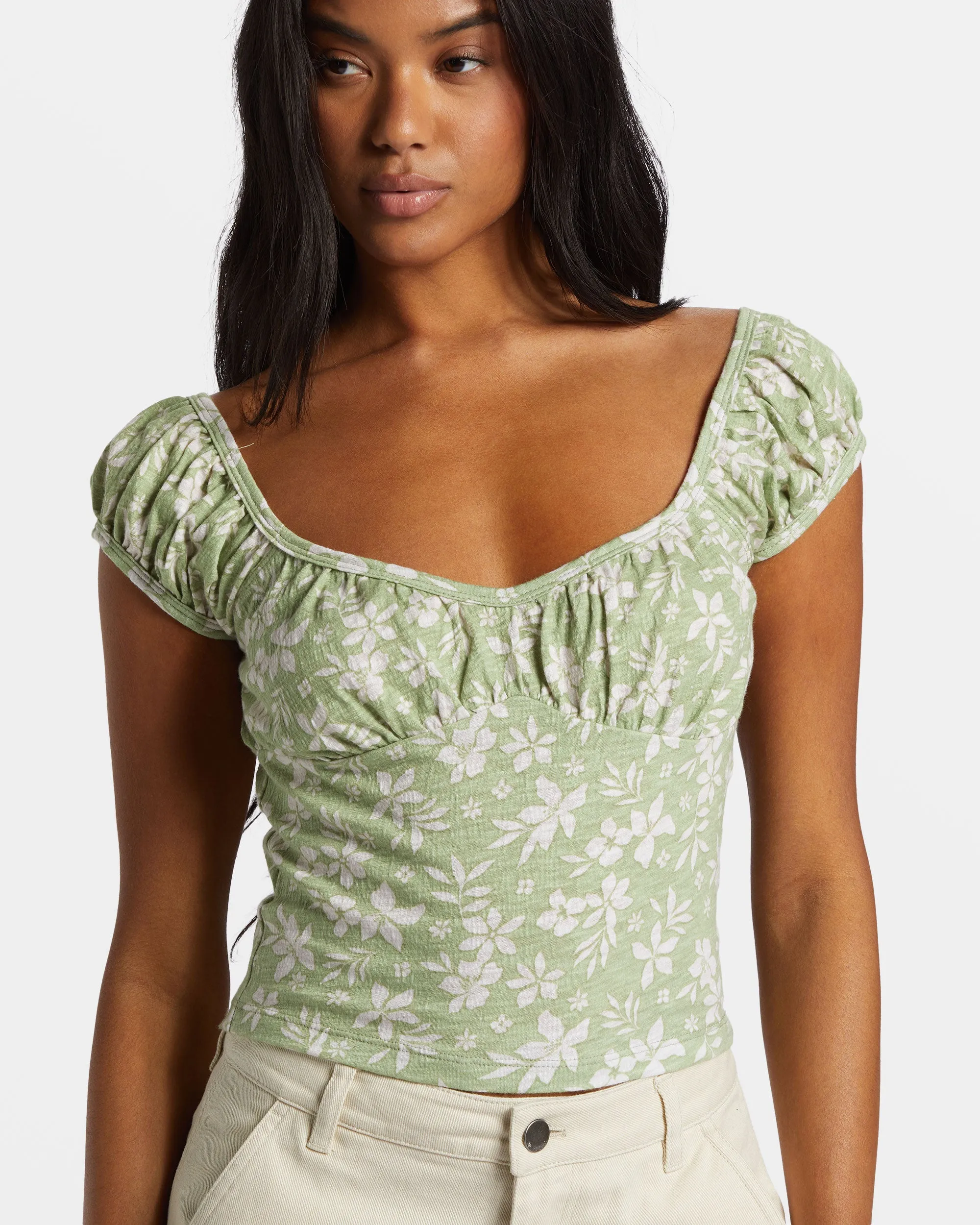 Ella Top - Avocado sold by Billabong product image thumbnail 5