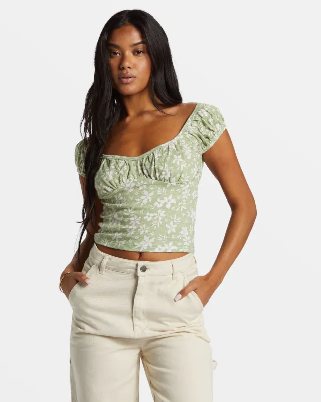 Ella Top - Avocado sold by Billabong