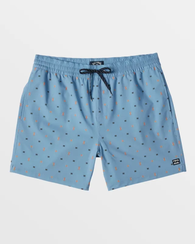 Good Times Layback 16" Swim Trunks - Blue Wash sold by Billabong