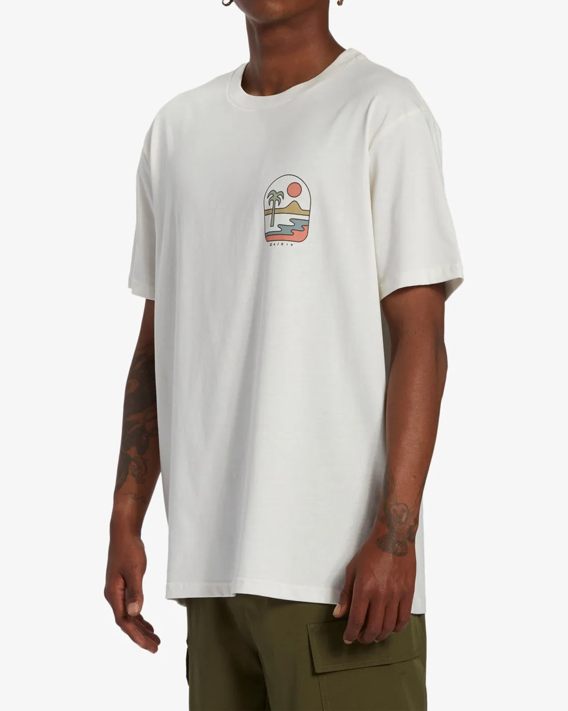 Sands T-Shirt - Off White sold by Billabong product image thumbnail 5