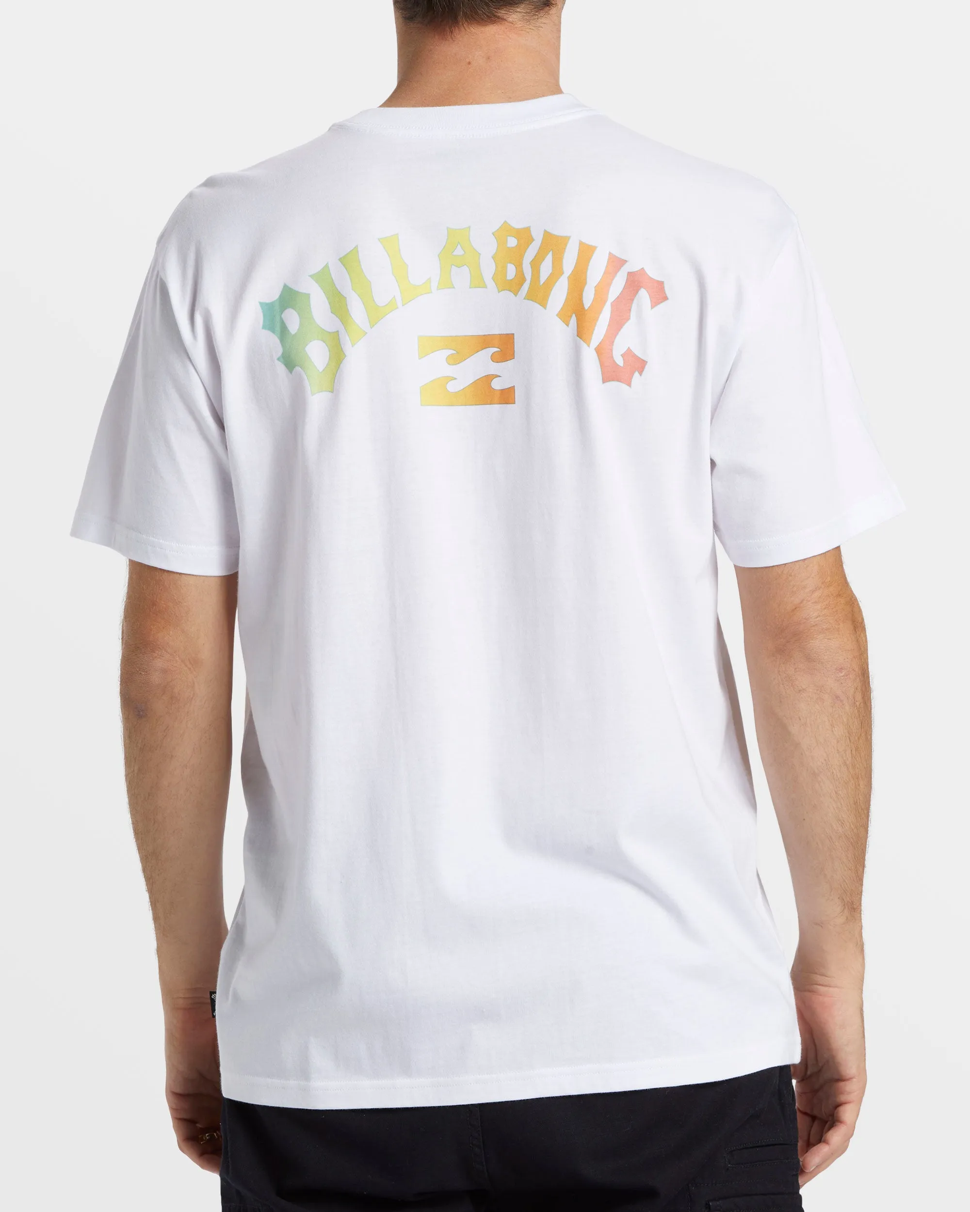 Arch Fill T-Shirt - White sold by Billabong