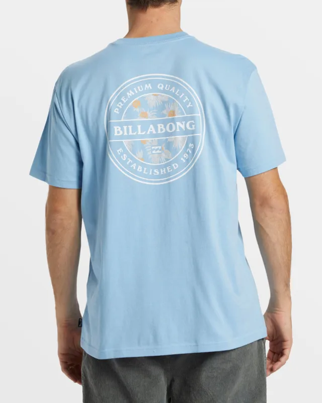 Rotor T-Shirt - Blue Wash sold by Billabong