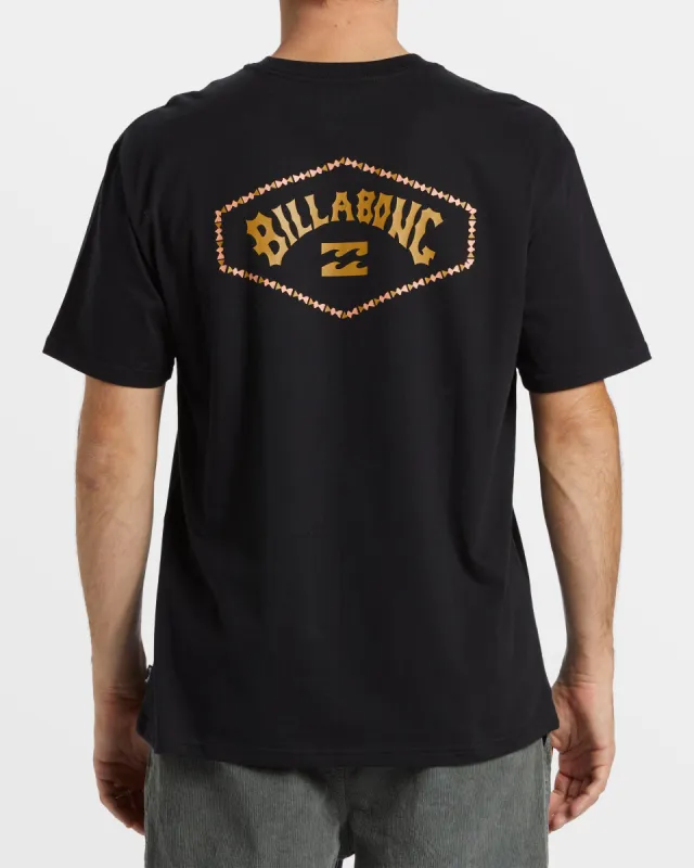 Exit Arch T-Shirt - Black sold by Billabong