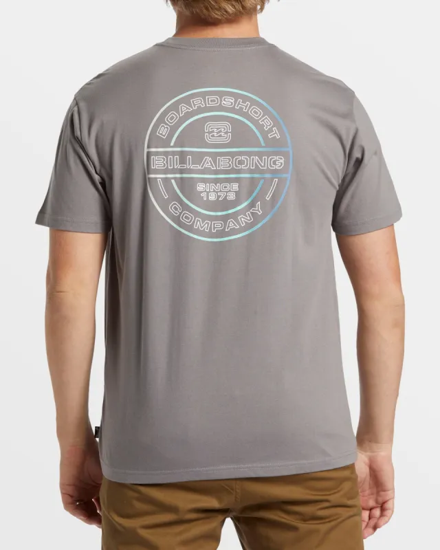 Rotor T-Shirt - Steel Grey sold by Billabong
