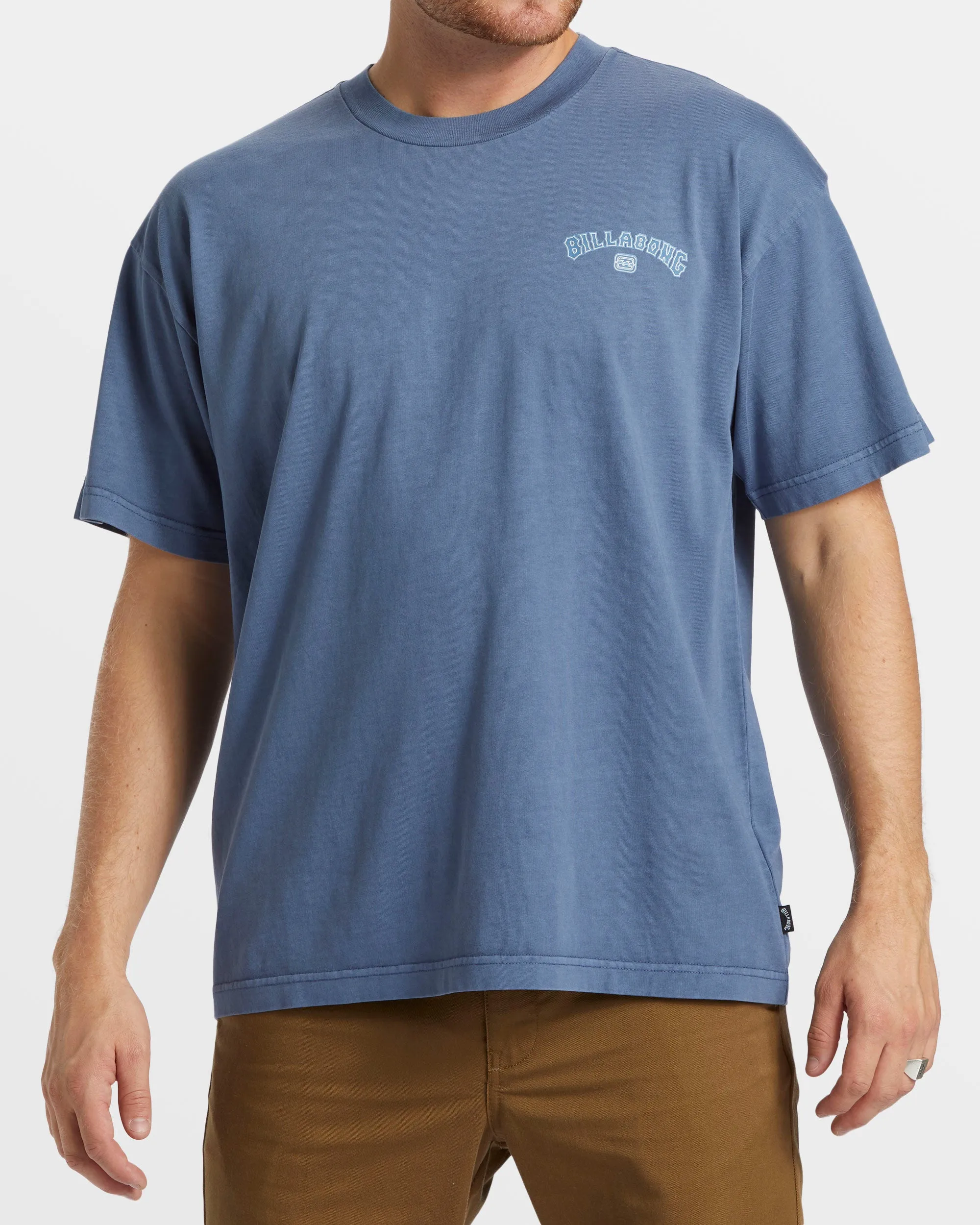 Arch Wave OG Wave Washed T-Shirt - Slate Blue sold by Billabong product image thumbnail 2
