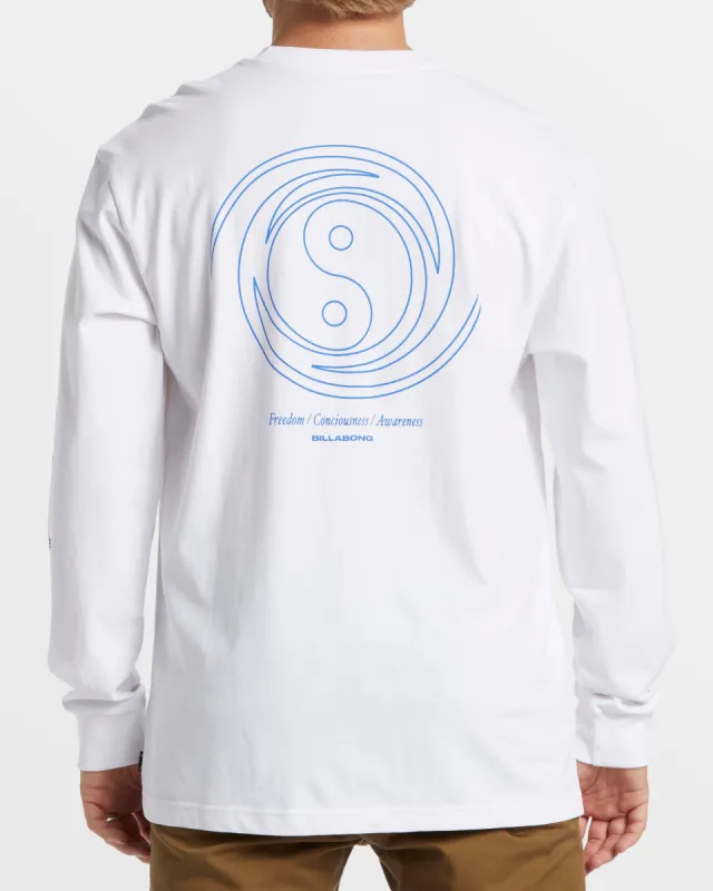 Triple Threat OG Long Sleeve T-Shirt - White made by Billabong