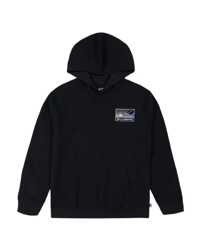 Boys Range Hoodie - Black sold by Billabong