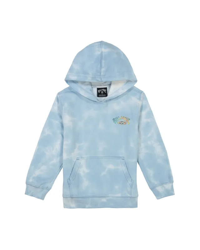 Little Boys Archwash Hoodie - Smoke Blue made by Billabong