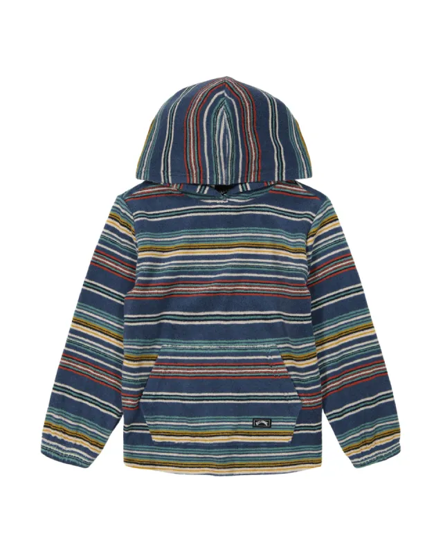 Little Boys Flecker Hoodie - Slate Blue made by Billabong