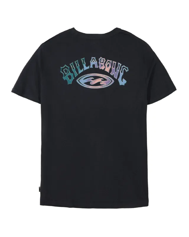 Boys Archwash Grad T-Shirt - Washed Black sold by Billabong