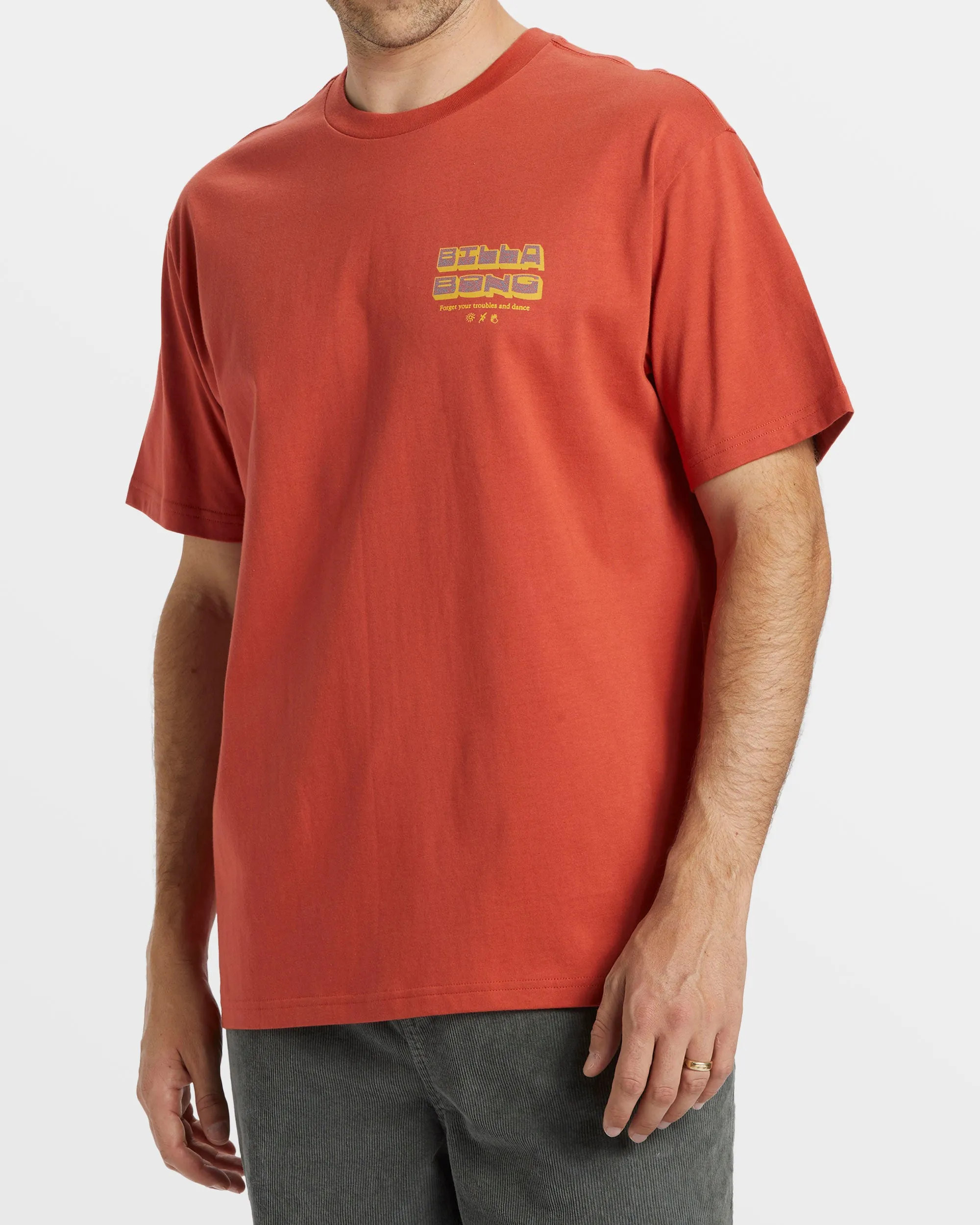 Dance T-Shirt - Dusty Red sold by Billabong product image thumbnail 3