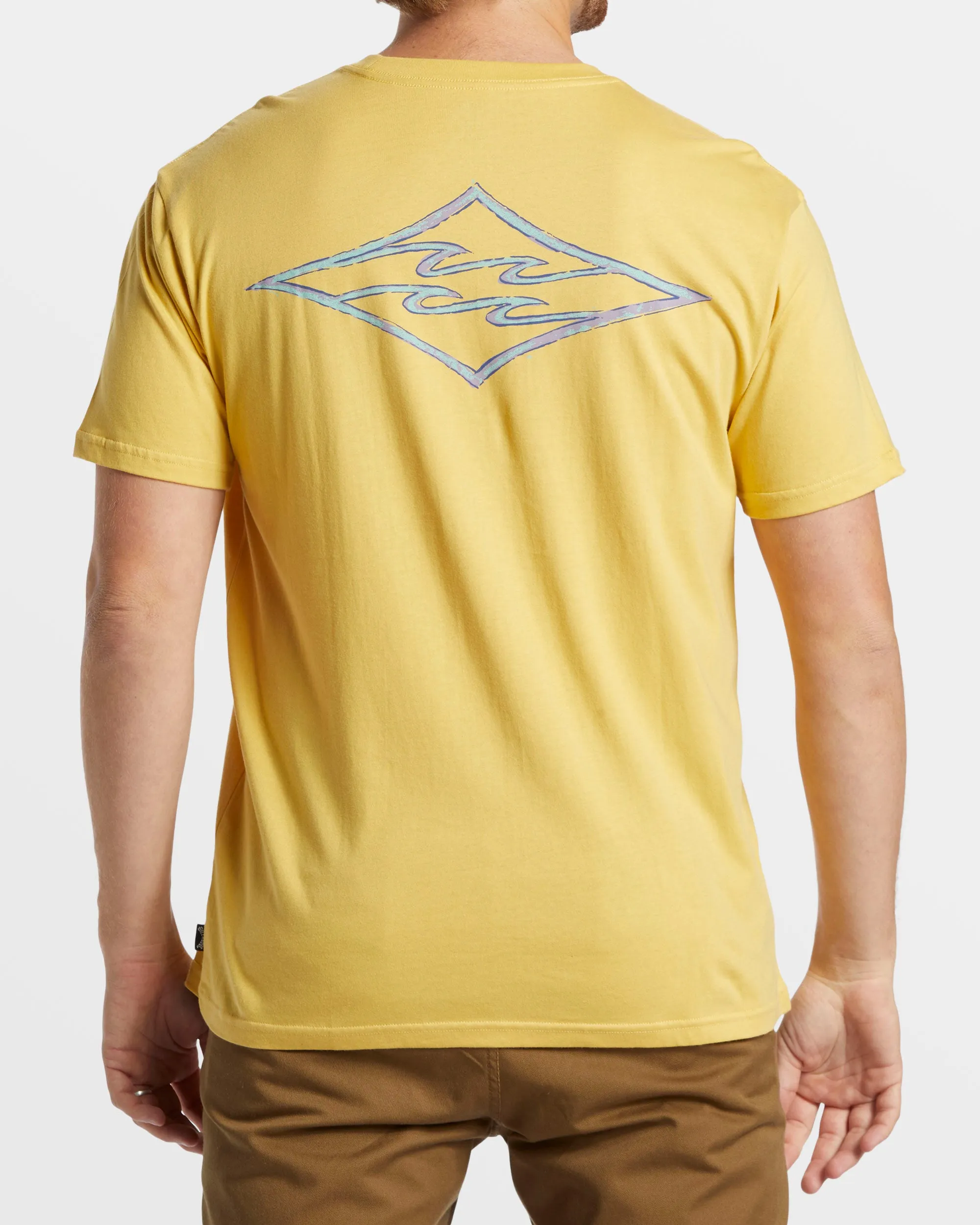 Crayon Wave T-Shirt - Sunny sold by Billabong