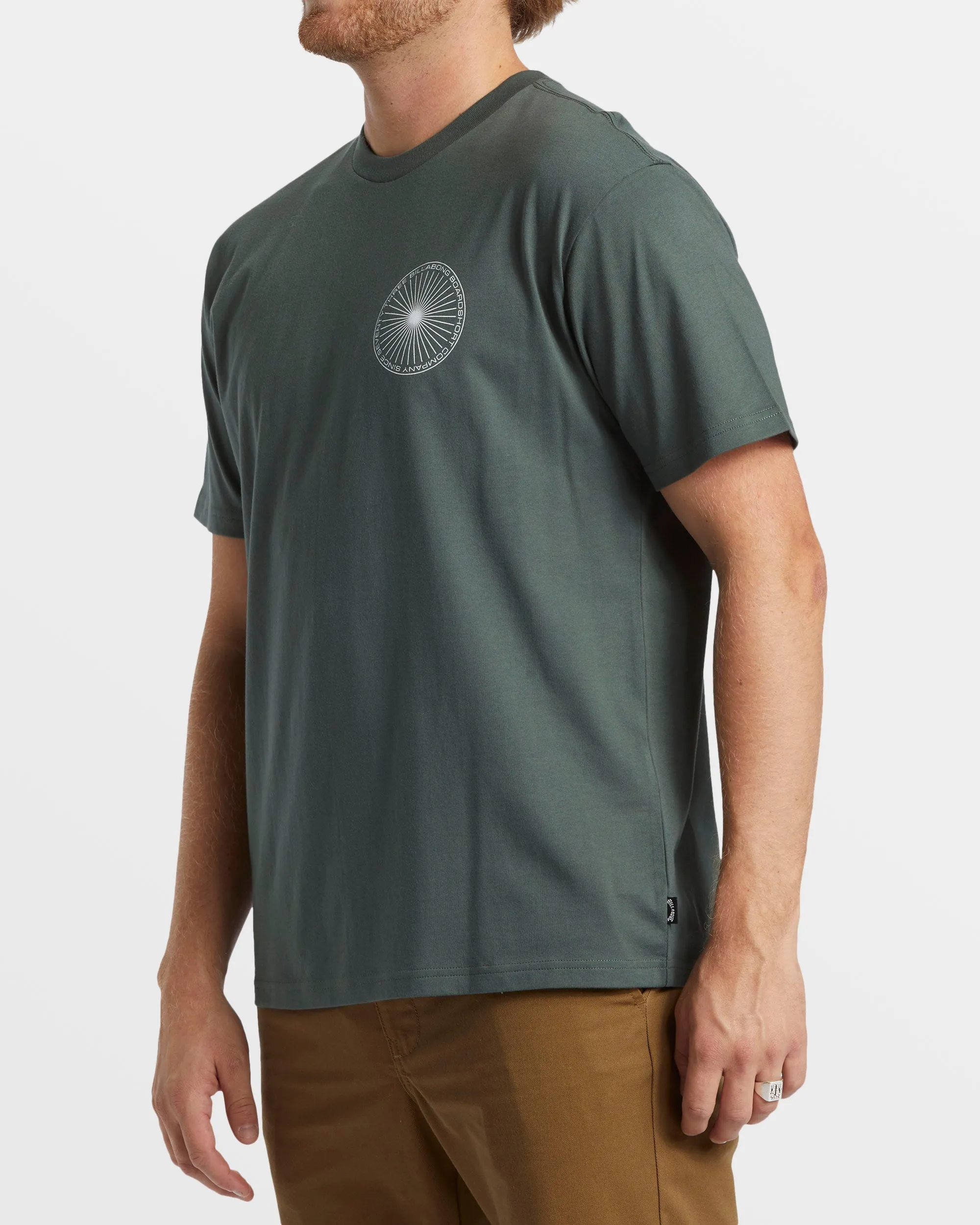 Swivel T-Shirt - Slate Green sold by Billabong product image thumbnail 3