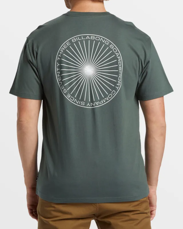 Swivel T-Shirt - Slate Green sold by Billabong