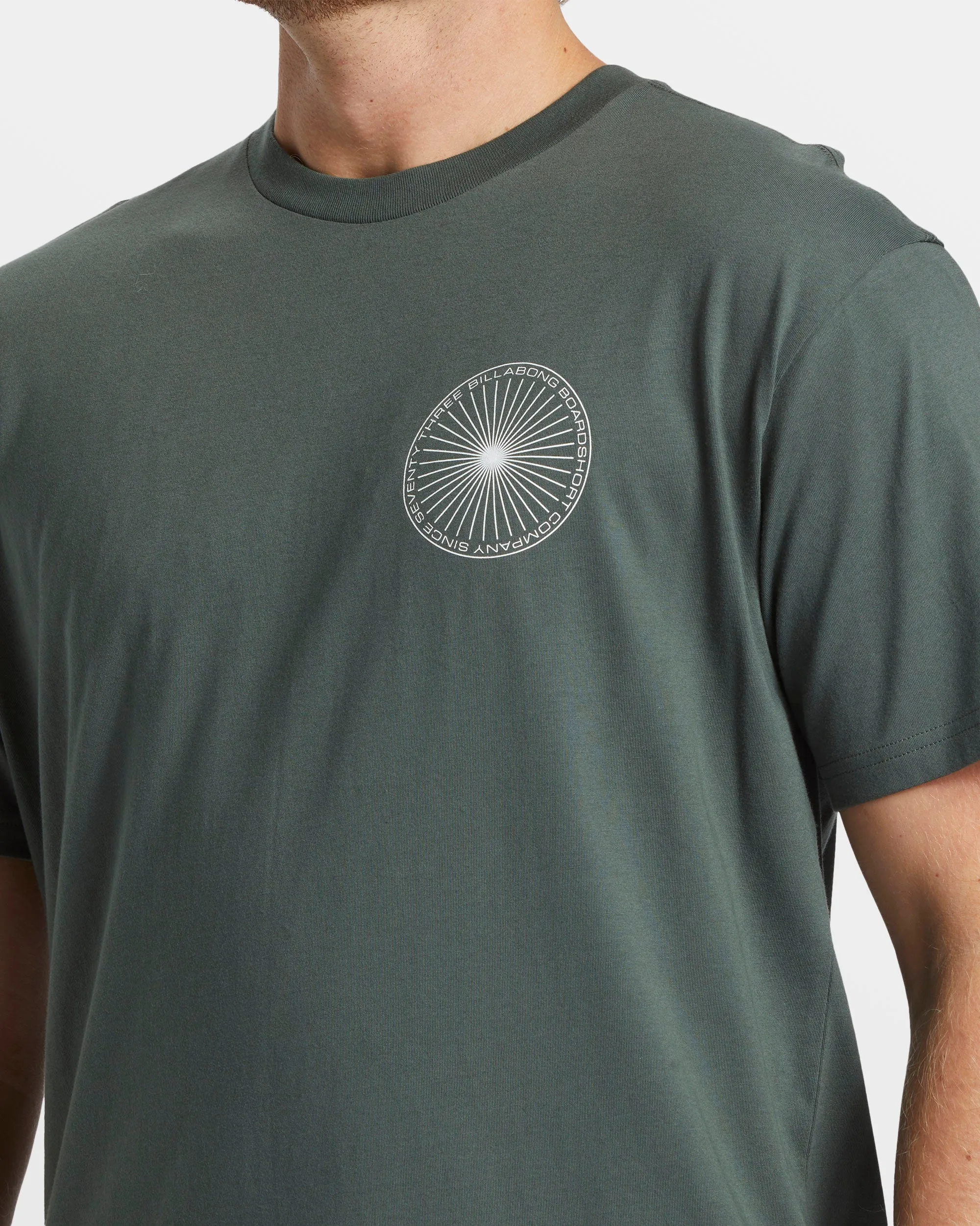 Swivel T-Shirt - Slate Green sold by Billabong product image thumbnail 4