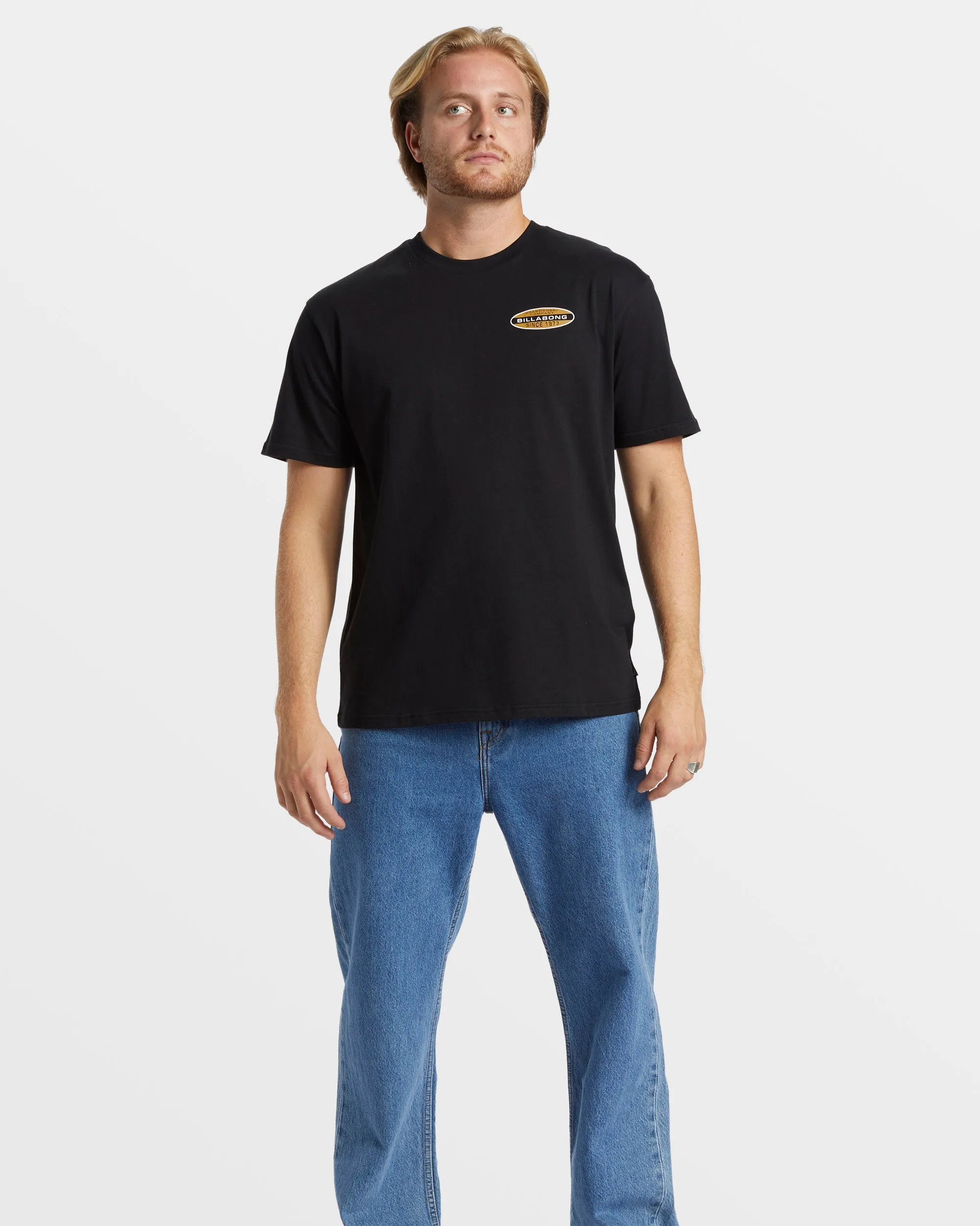 Walled T-Shirt - Black sold by Billabong product image thumbnail 5