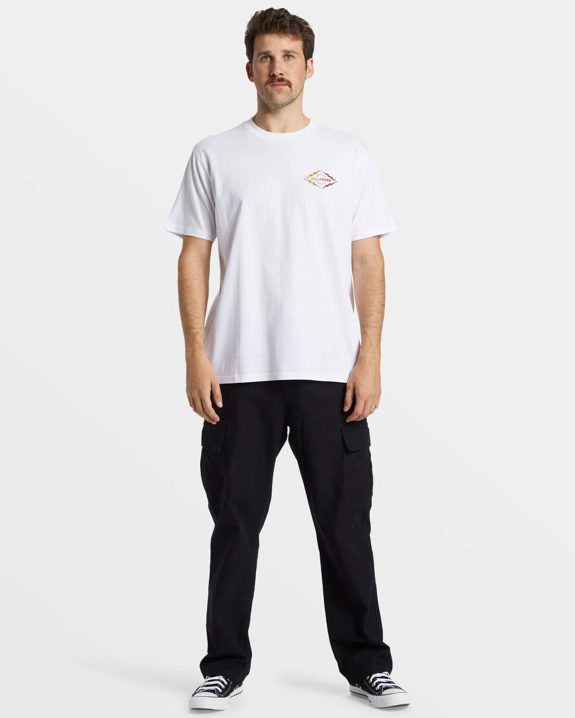 Diamond Spear T-Shirt - White sold by Billabong product image thumbnail 5