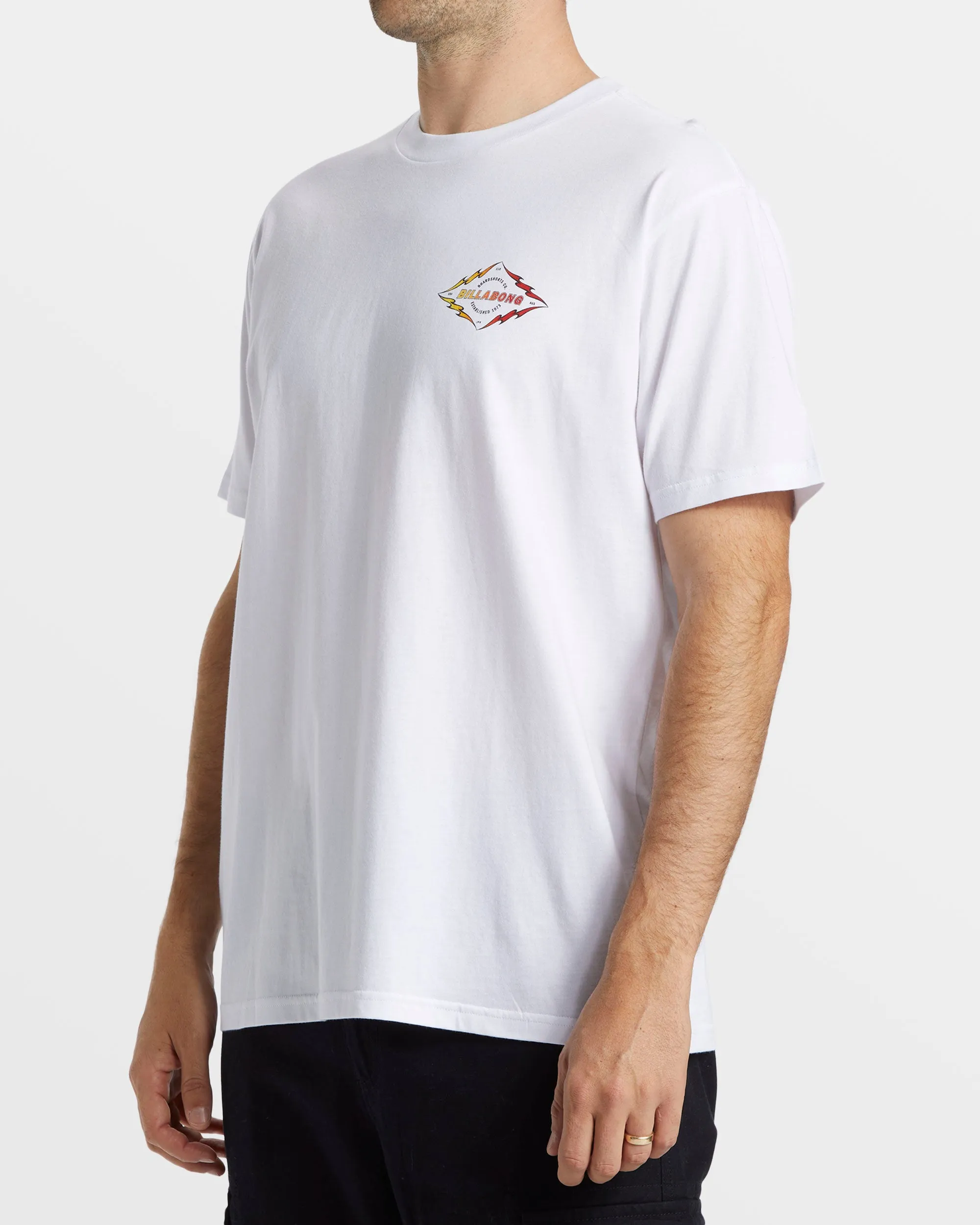 Diamond Spear T-Shirt - White sold by Billabong product image thumbnail 3