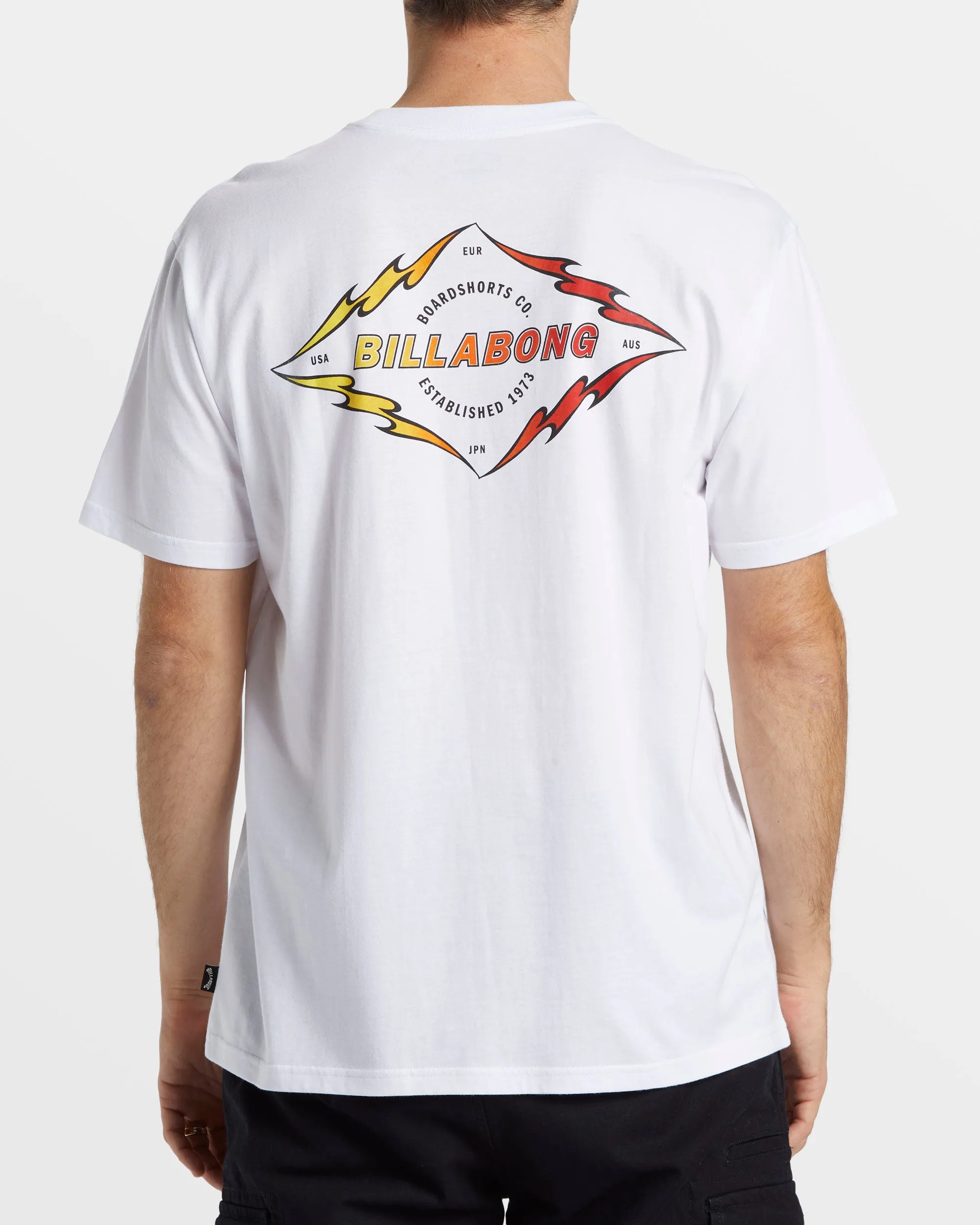 Diamond Spear T-Shirt - White sold by Billabong
