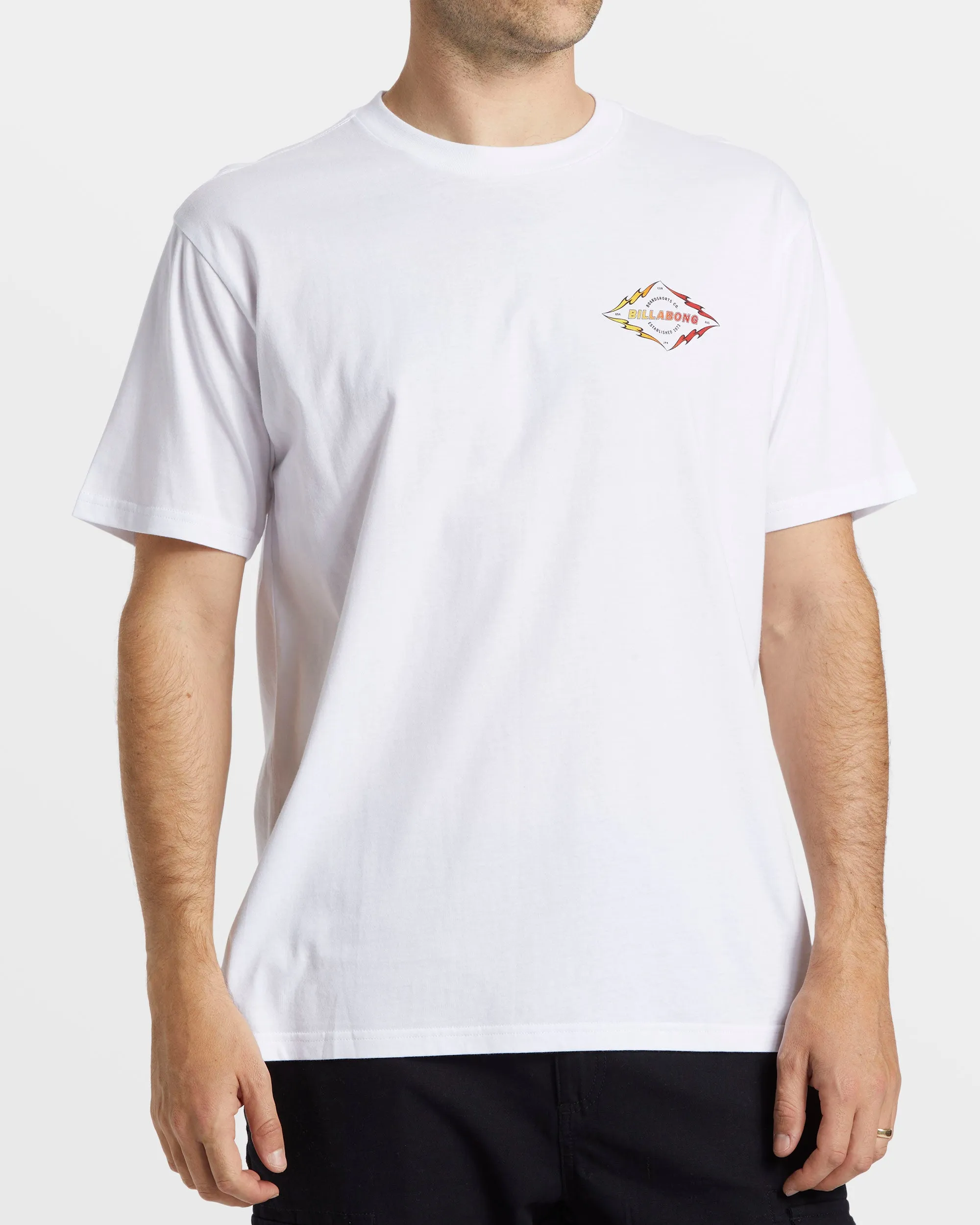 Diamond Spear T-Shirt - White sold by Billabong product image thumbnail 2