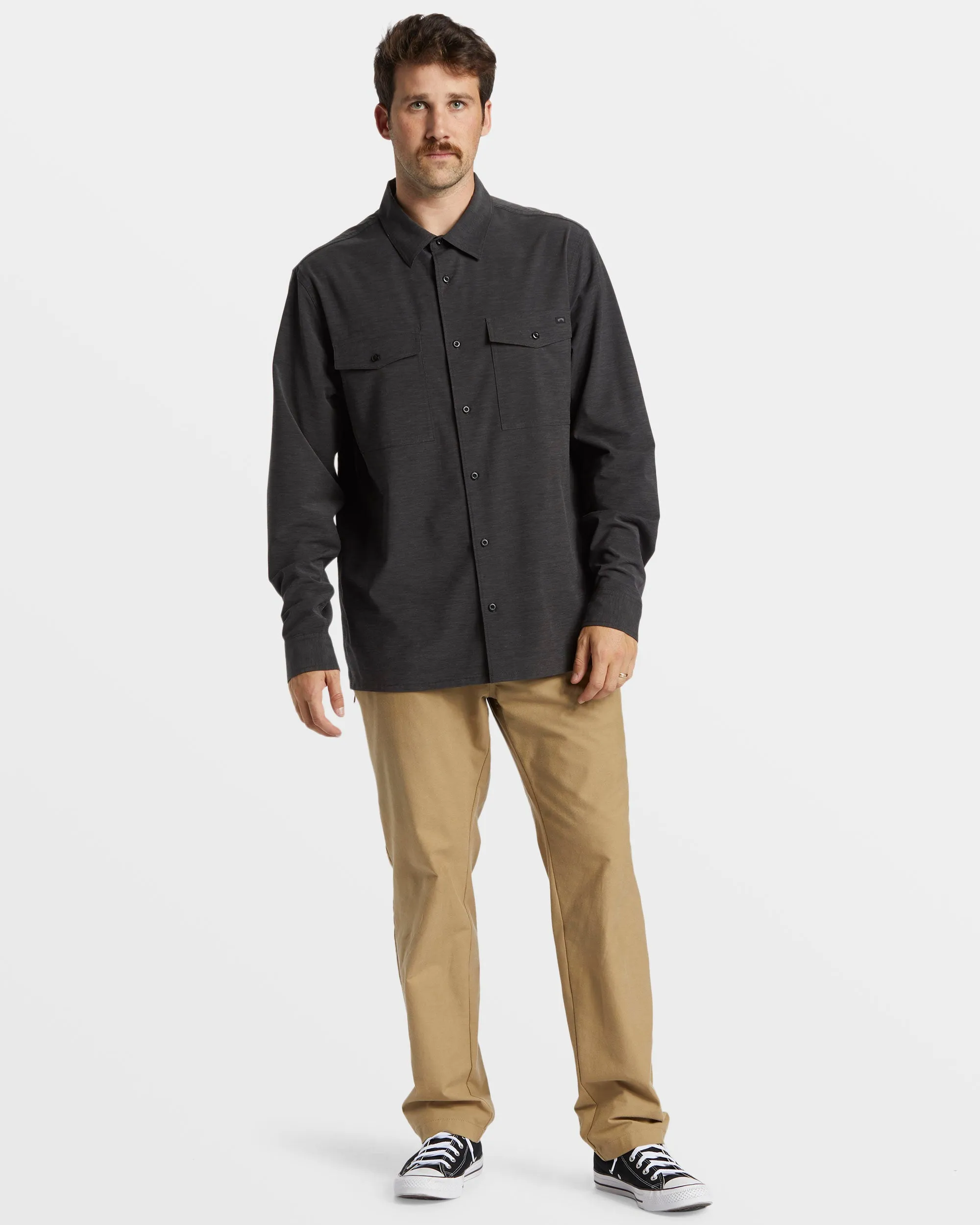 Surftrek Long Sleeve Shirt - Black sold by Billabong product image thumbnail 5
