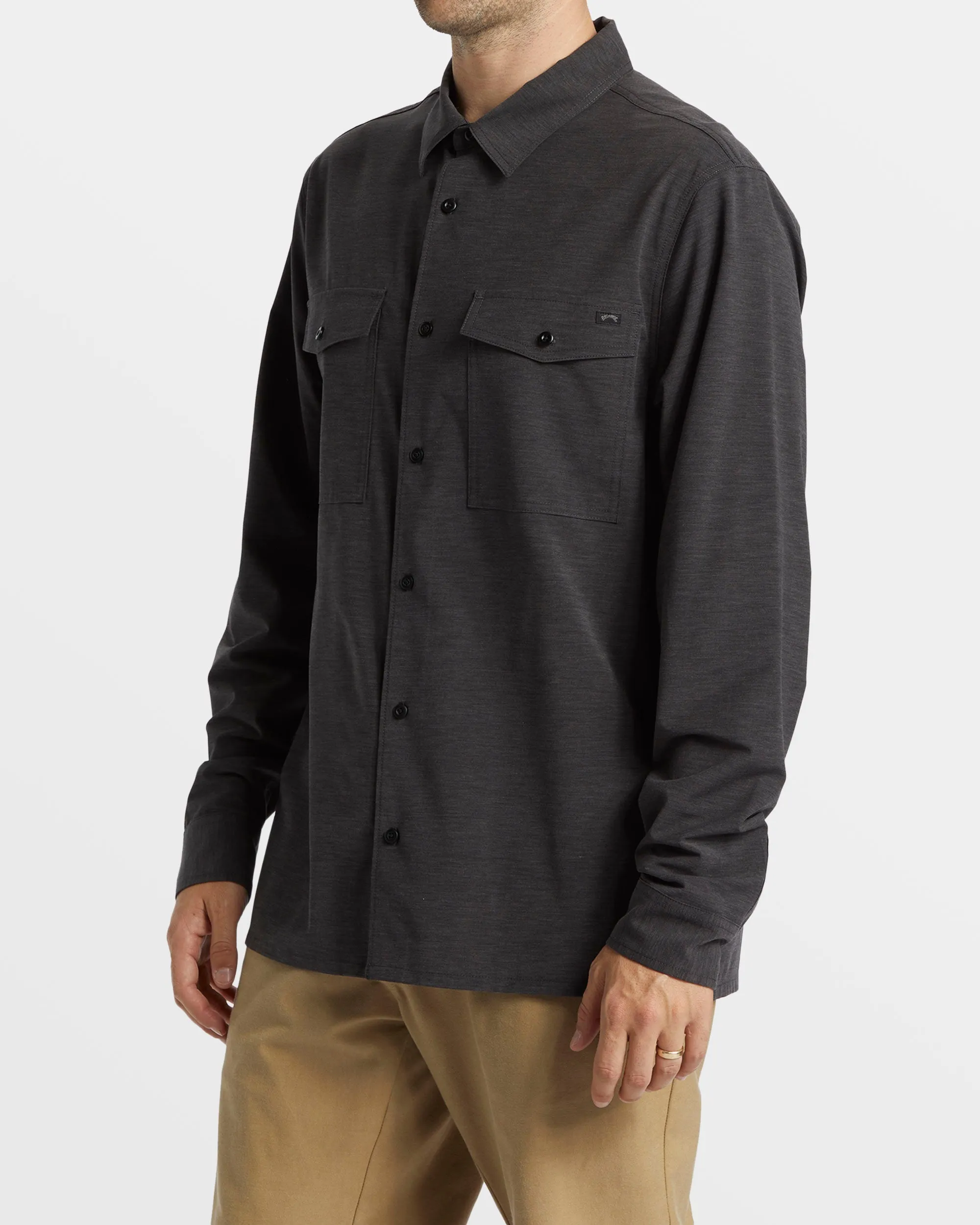 Surftrek Long Sleeve Shirt - Black sold by Billabong product image thumbnail 3