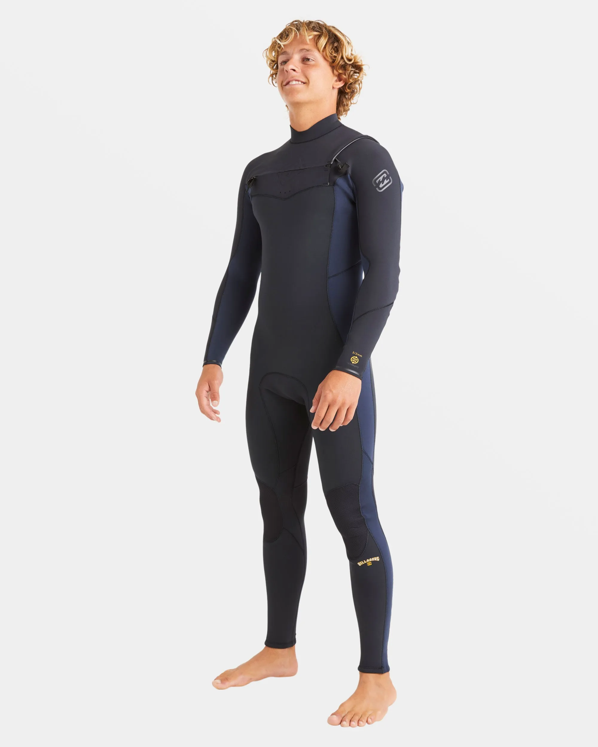 3/2mm Absolute Natural Upcycler Chest Zip Wetsuit - Dark Navy sold by Billabong product image thumbnail 4
