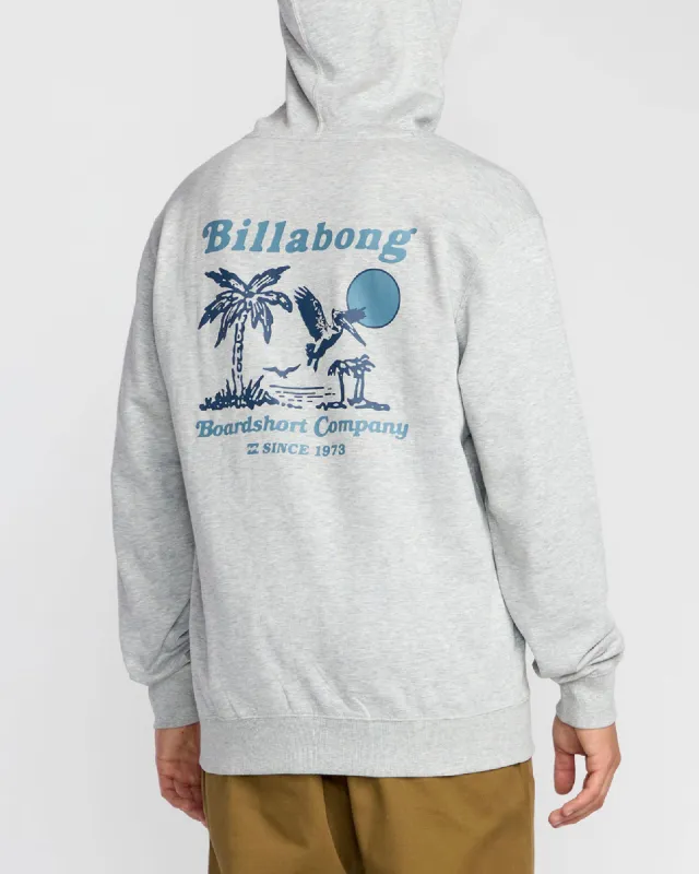 Lounge Hoodie - Heather Grey sold by Billabong