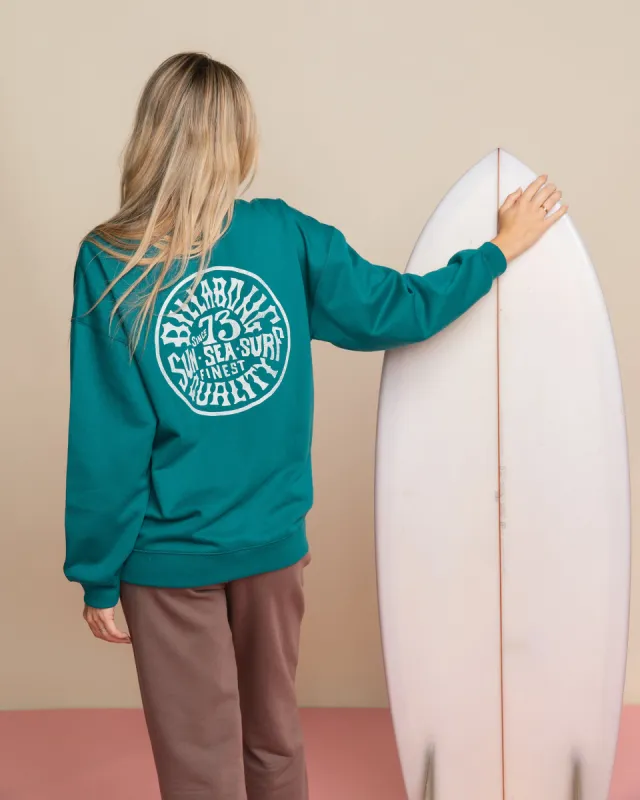 Sun Sea Surf Crew Sweatshirt - South Pacific sold by Billabong