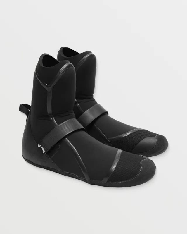 7mm Furnace Upcycler Round Toe Wetsuit Boots - Black sold by Billabong