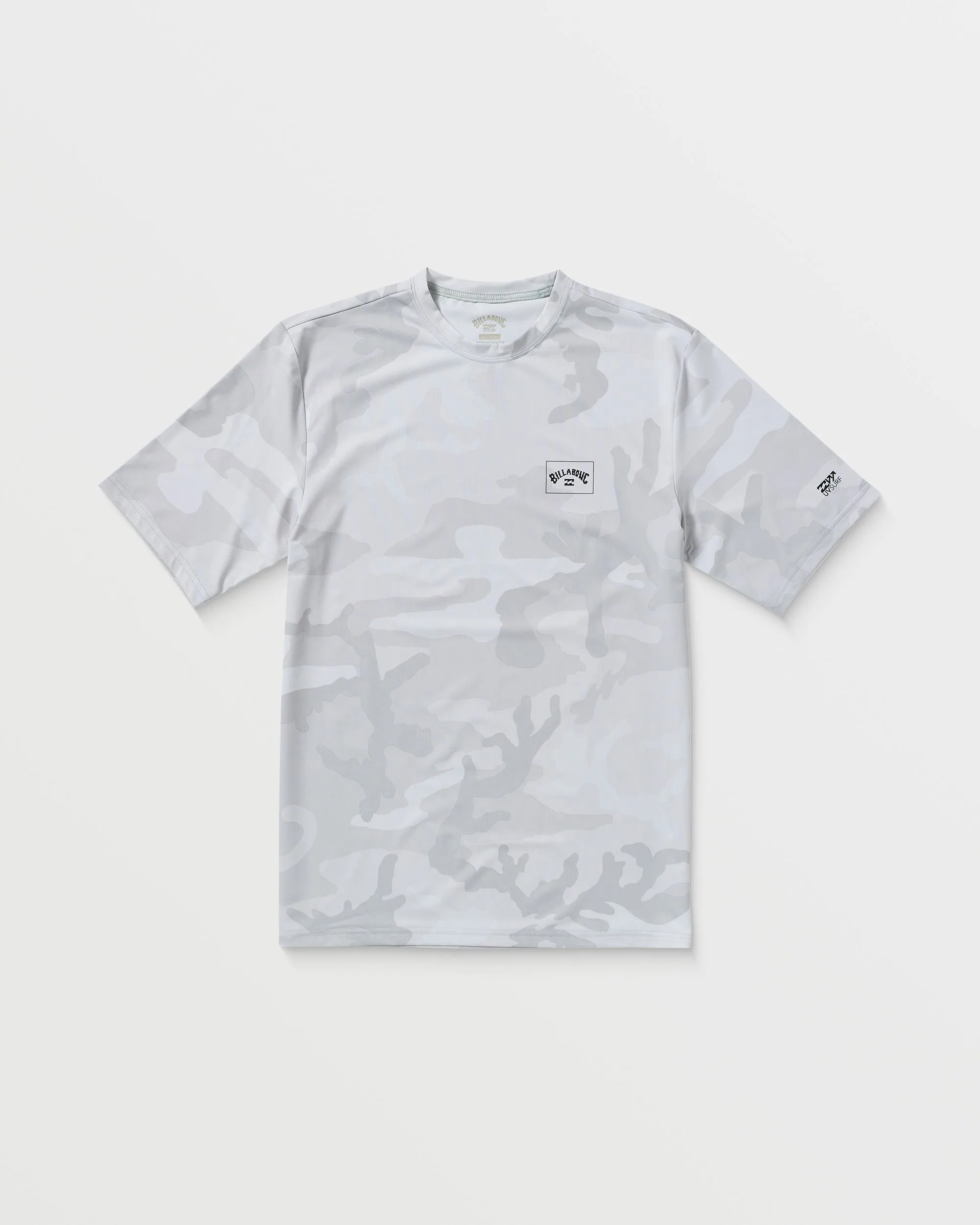 Arch Mesh Loose Fit Upf 50+ Short Sleeve Surf Tee - White Camo sold by Billabong