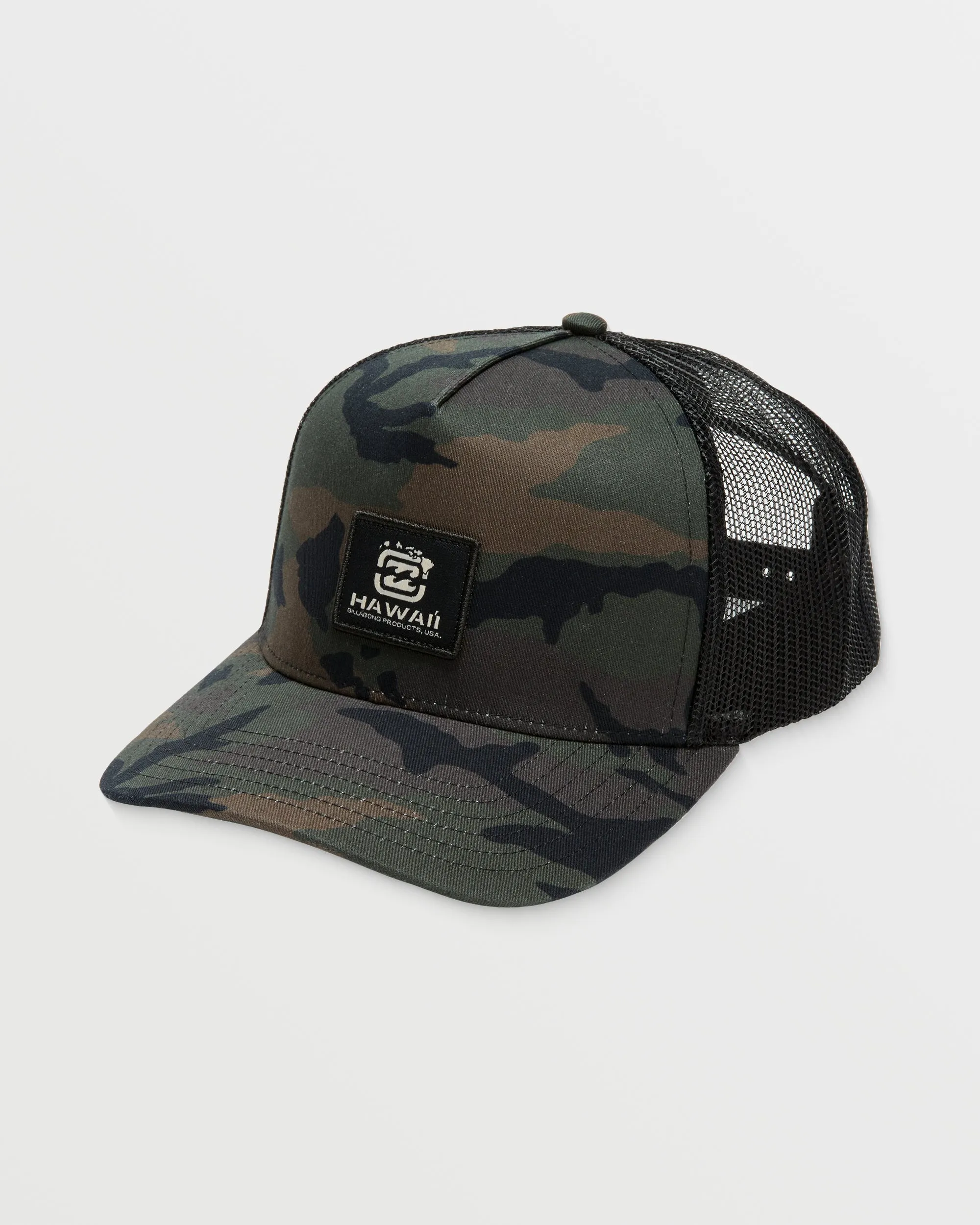Bracket Hawaii Trucker Hat - Camo sold by Billabong