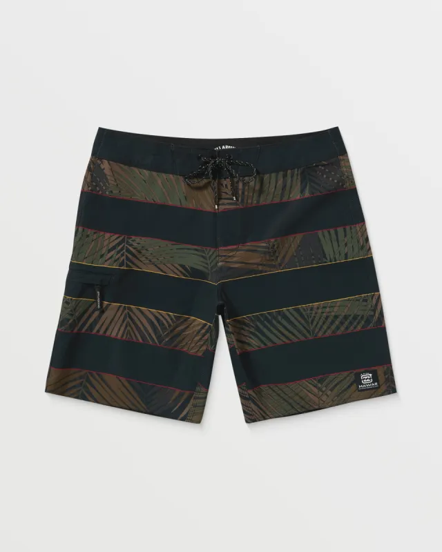 Sand Bar Hawaii Pro Boardshorts 18.5" - Olive sold by Billabong
