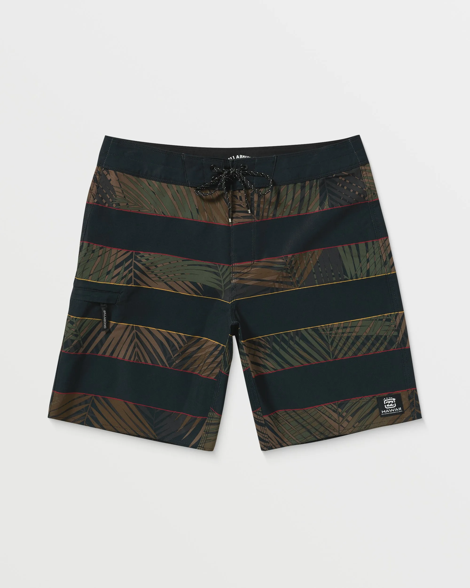 Sand Bar Hawaii Pro Boardshorts 18.5" - Olive sold by Billabong