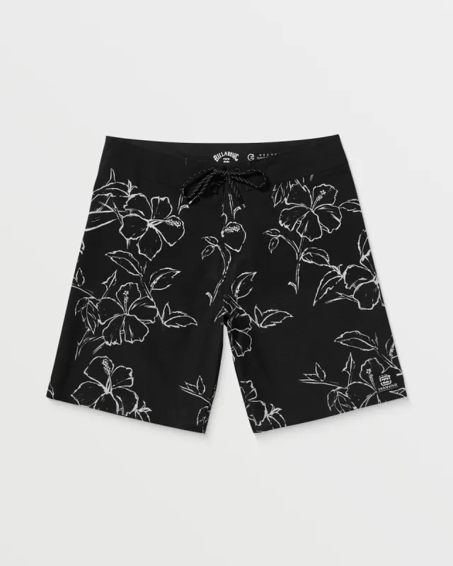 Sundays Hawaii Airlite Performance Boardshorts 18.5" - Black made by Billabong