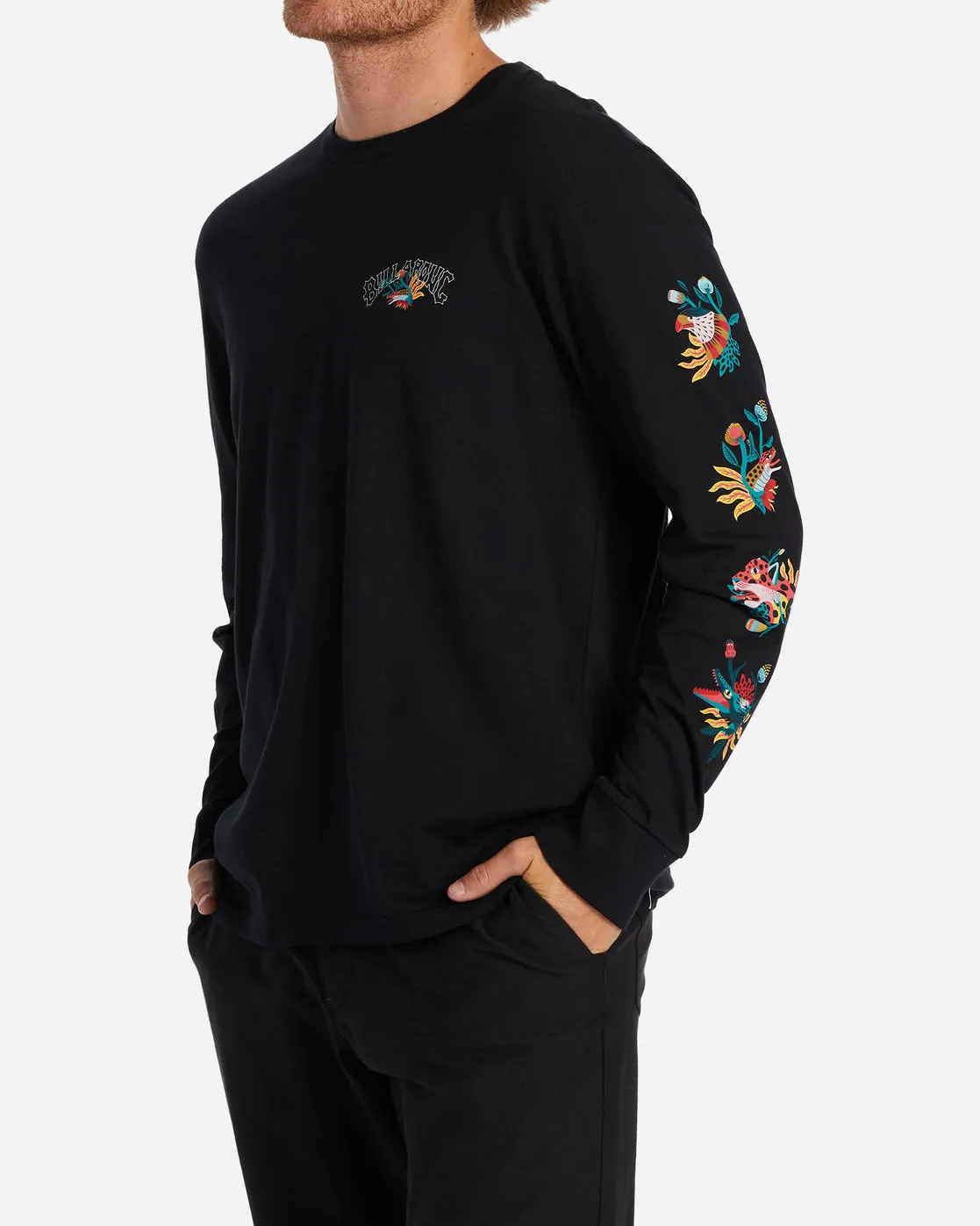 Fauna Long Sleeve T-Shirt - Black sold by Billabong product image thumbnail 2