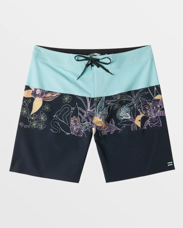 Tribong Pro 18" Boardshorts - Black Multi sold by Billabong