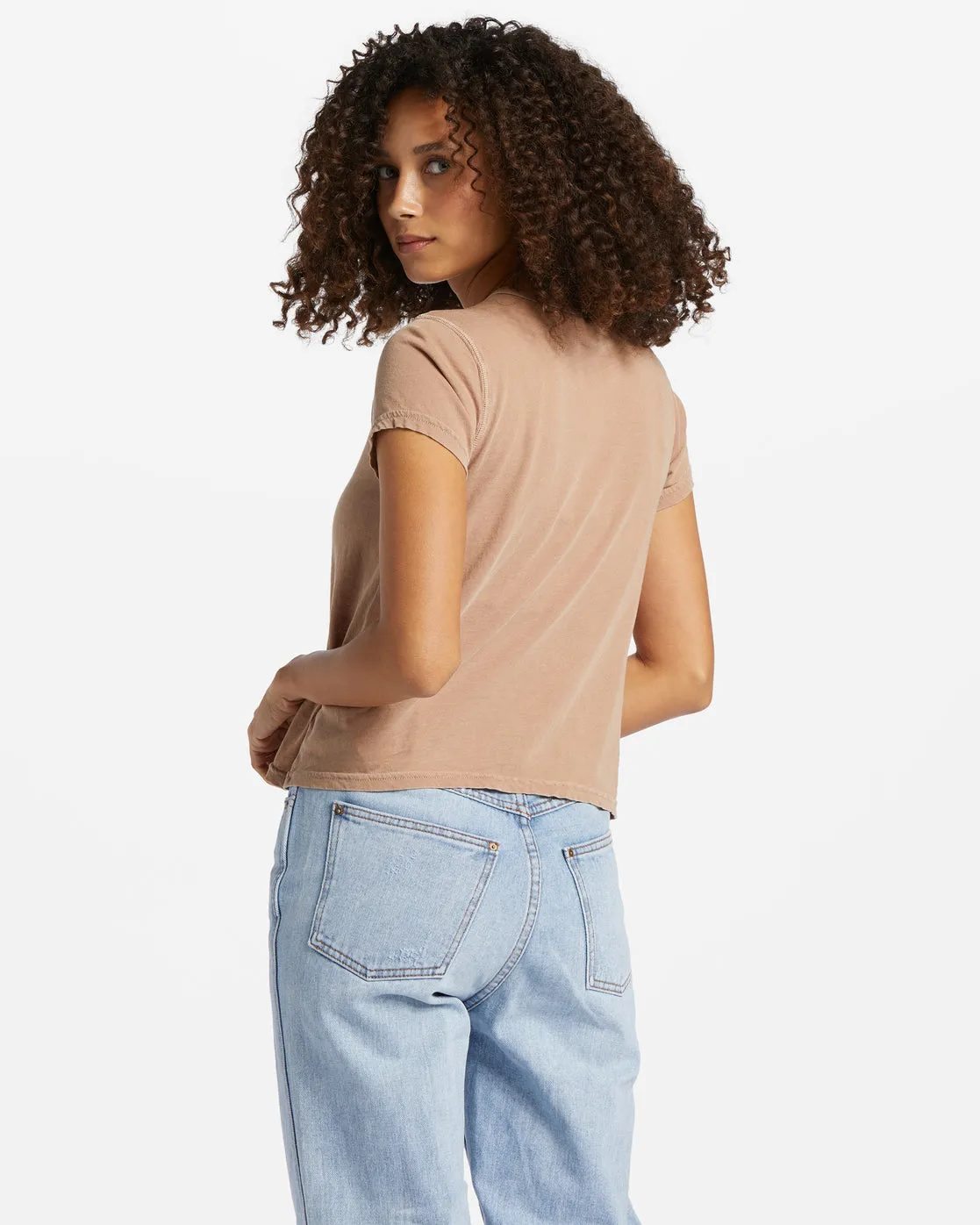 Better Then Basic Short Sleeve T-Shirt - Stone sold by Billabong product image thumbnail 3