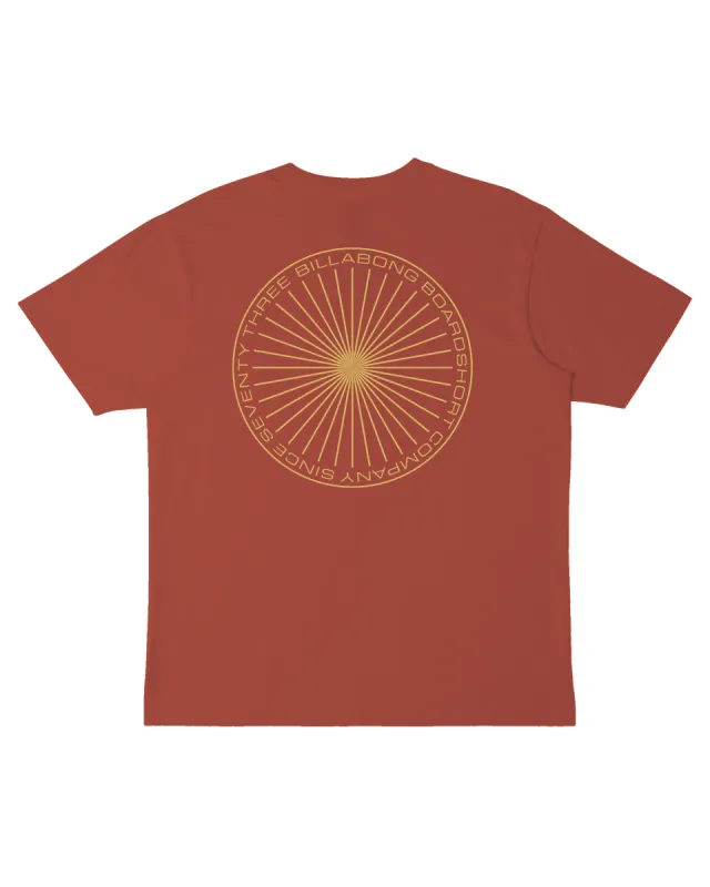 Swivel T-Shirt - Dusty Red sold by Billabong