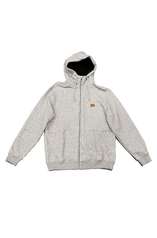 Hudson Zip Hoodie - Grey Heather sold by Billabong