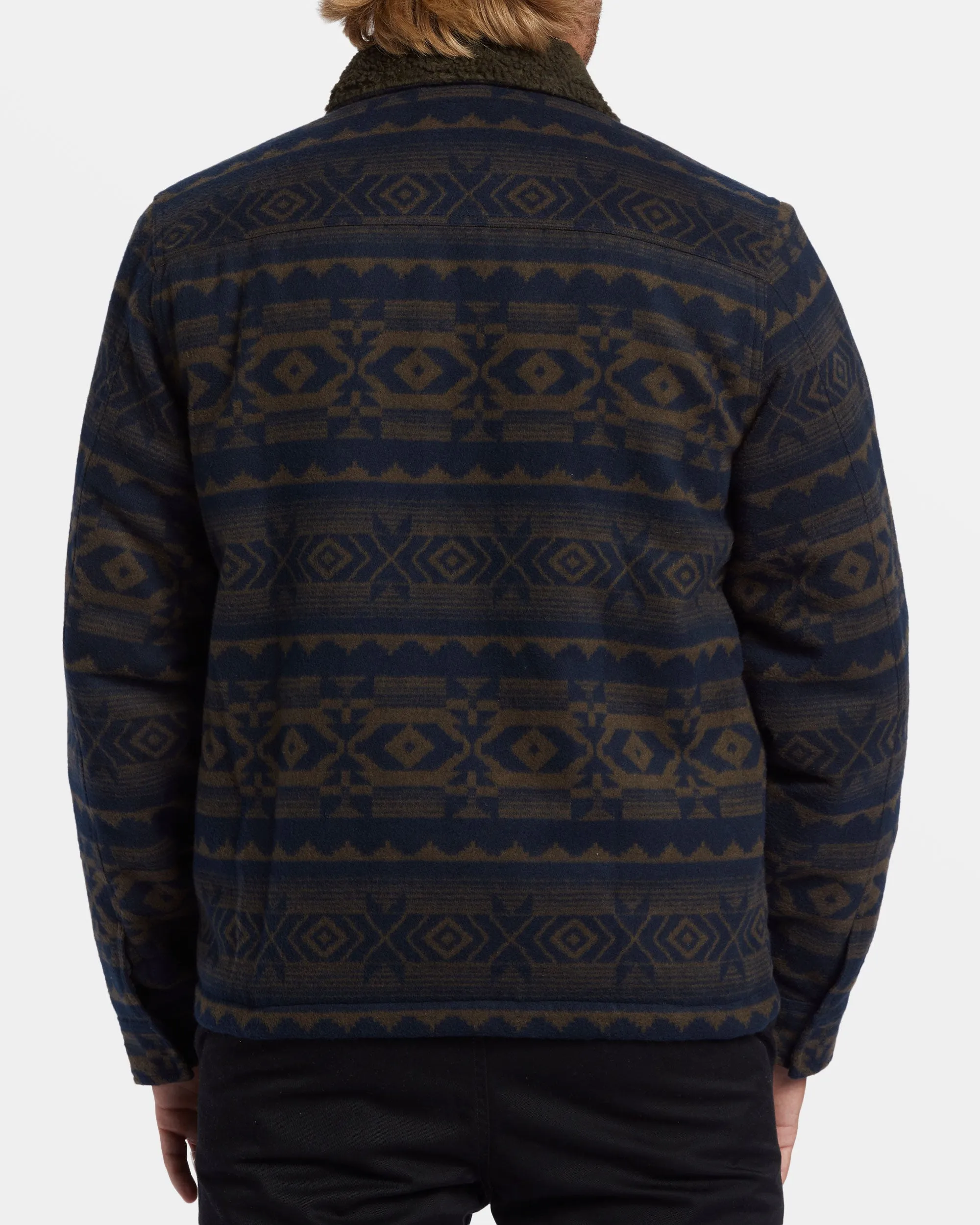 Barlow Sherpa Lined Jacket - Dark Brown sold by Billabong product image thumbnail 2