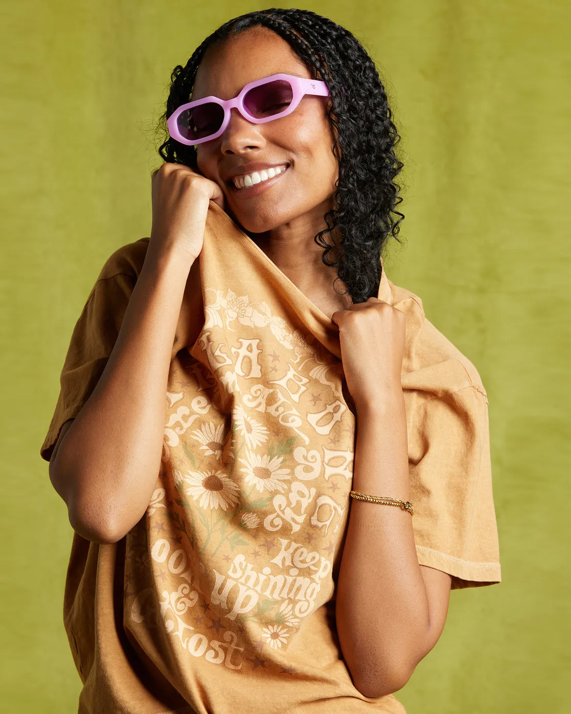 Dream All Day T-Shirt - Cosmic Khaki sold by Billabong