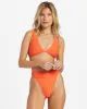 Tanlines Ava Tank Bikini Top - Coral Craze sold by Billabong